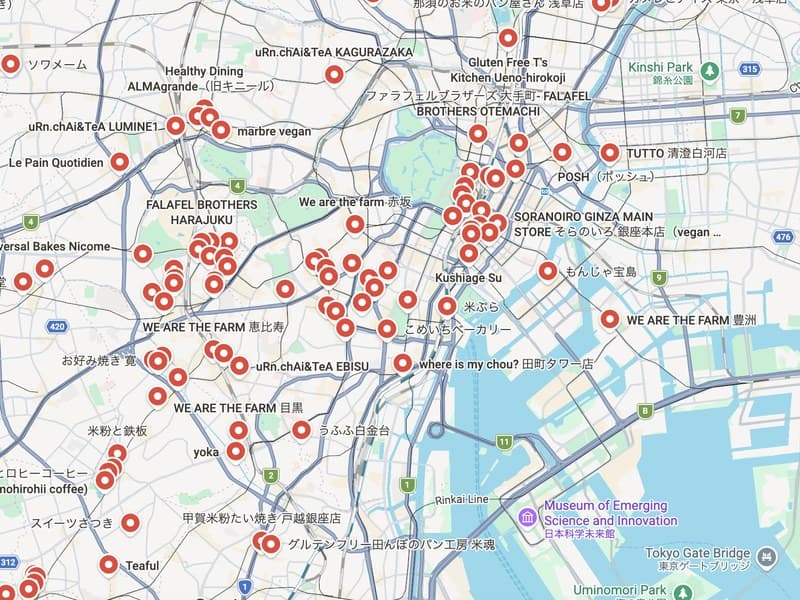 Custom Google Map with every guide spot pinned